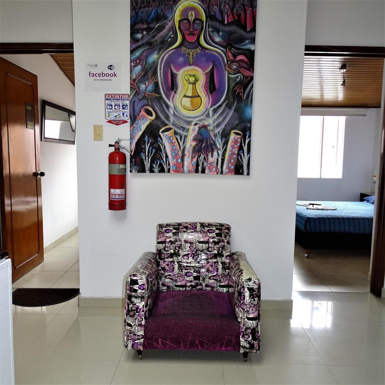 בוגוטה Violeta Park Hostel מראה חיצוני תמונה